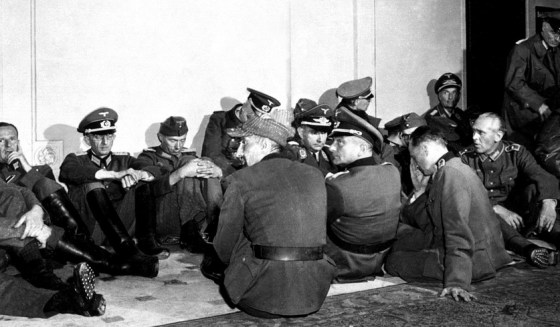 WWII END NAZI GENERALS CAPTURED