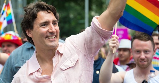 gay pride trudeau