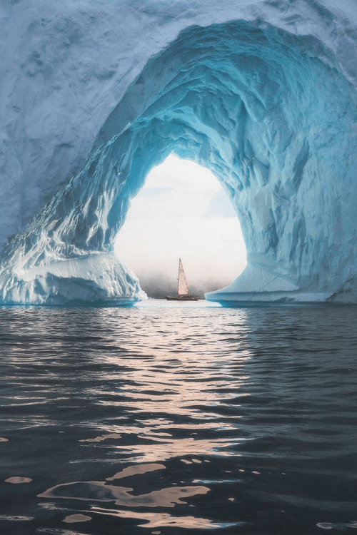iceberg sailboat