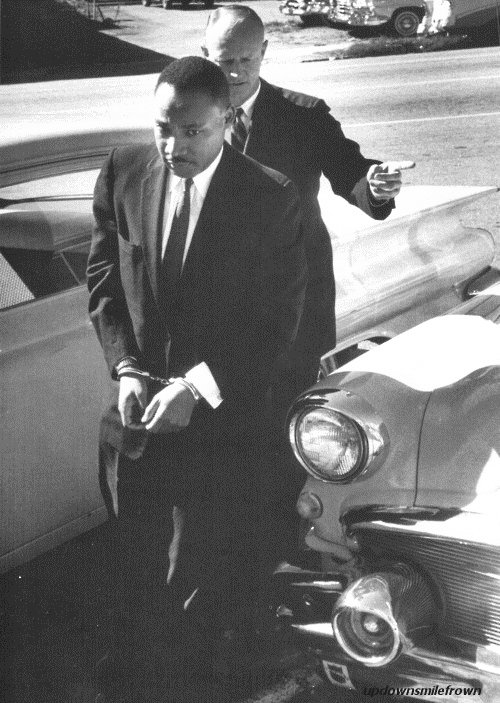 MLK JR ARRESTED 1960