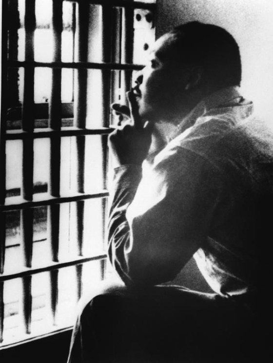 MLK JR IN JAIL