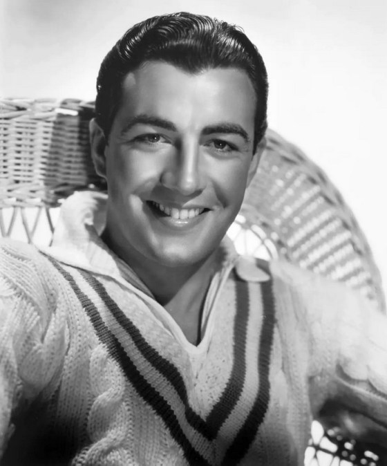 Robert Taylor photographed by George Hurrell, 1935.