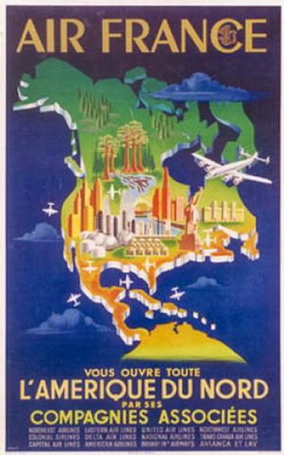 air france amerique du nord