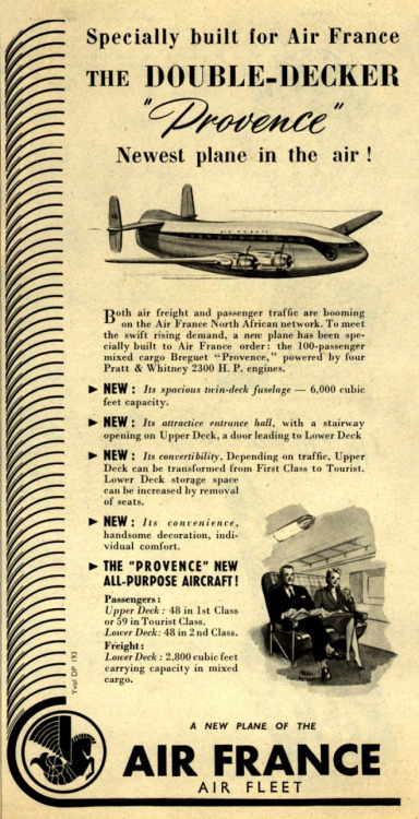 airplane air france double decker