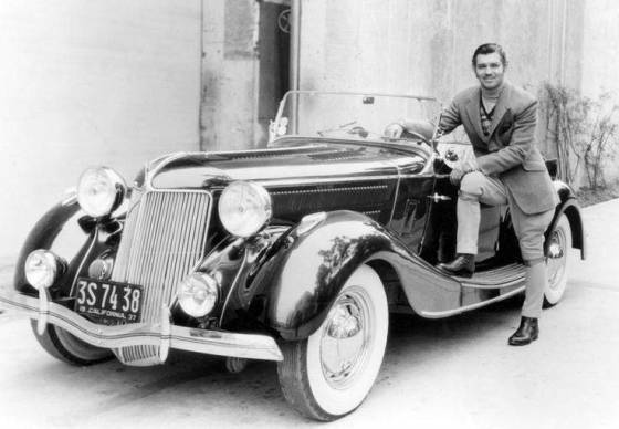 clark gable and car 30s