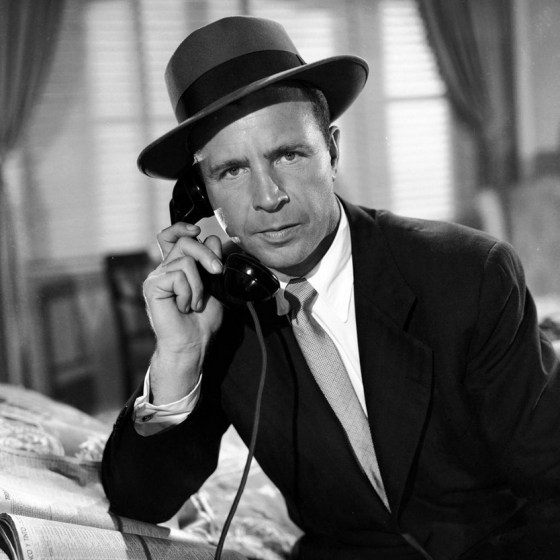 Dick Powell in CORNERED ('45)