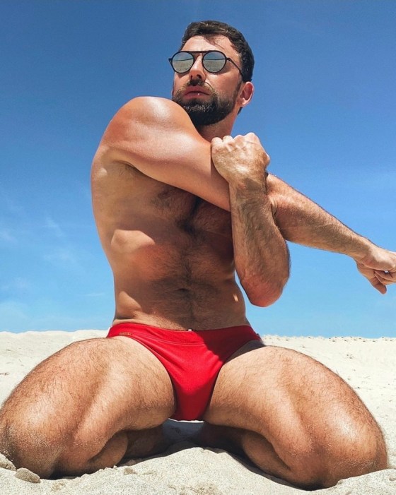 RED SWIMWEAR 14680004