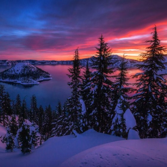 CRATER LAKE OREGON BY Steve Schwindt