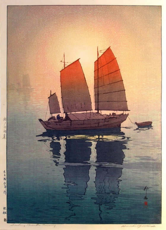 JAPANESE ART BOAT 435
