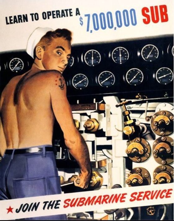 WWII SUB SERVICE