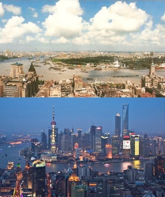 shanghai 1990 2012