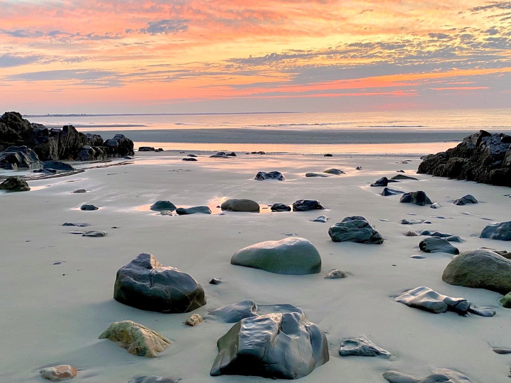 Sunrise at a beach in Maine, photo by Rick&nbsp;B.