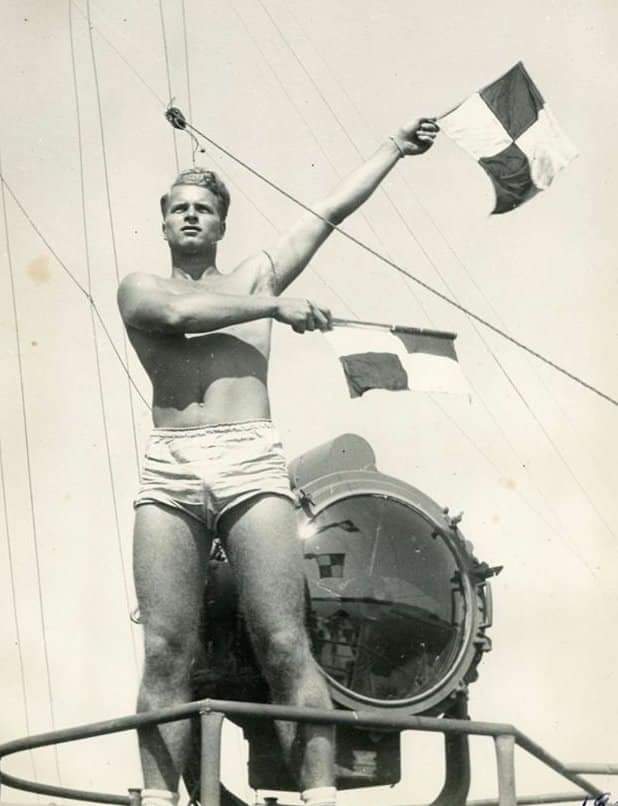 WWII era sailor