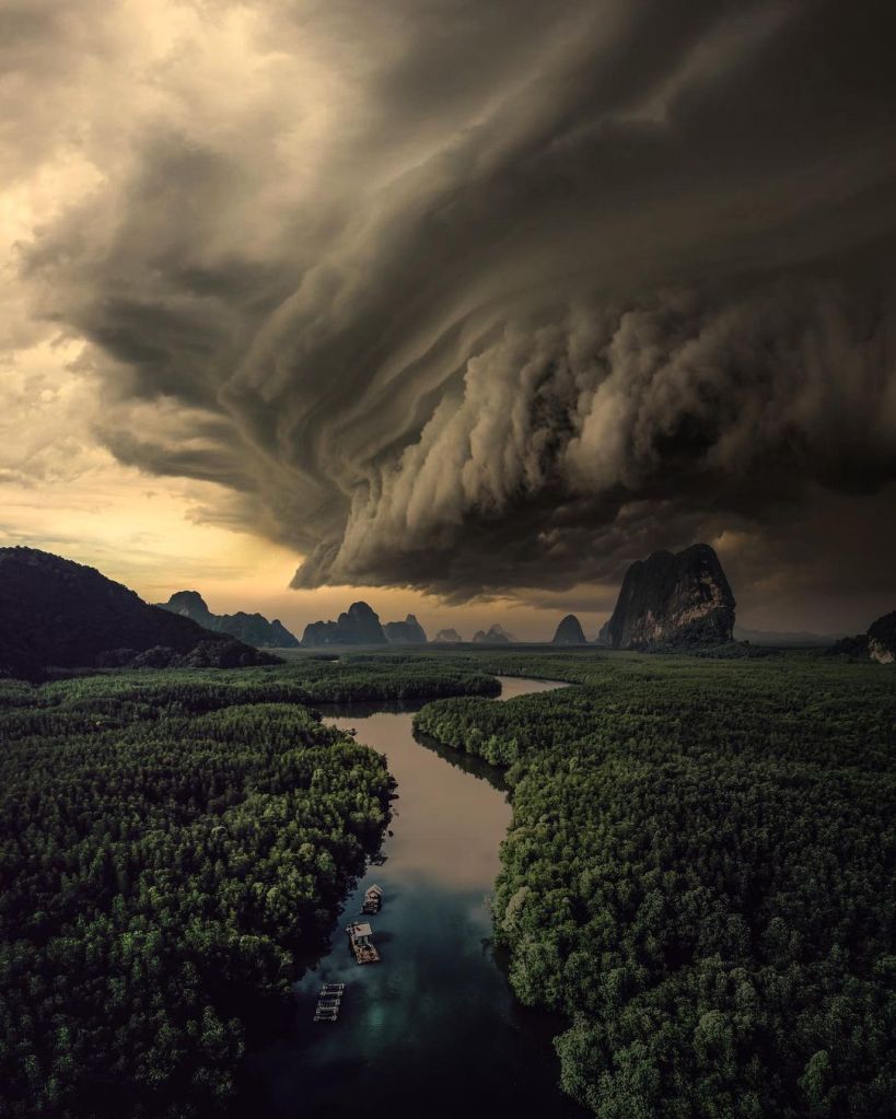 Storm over Thailand