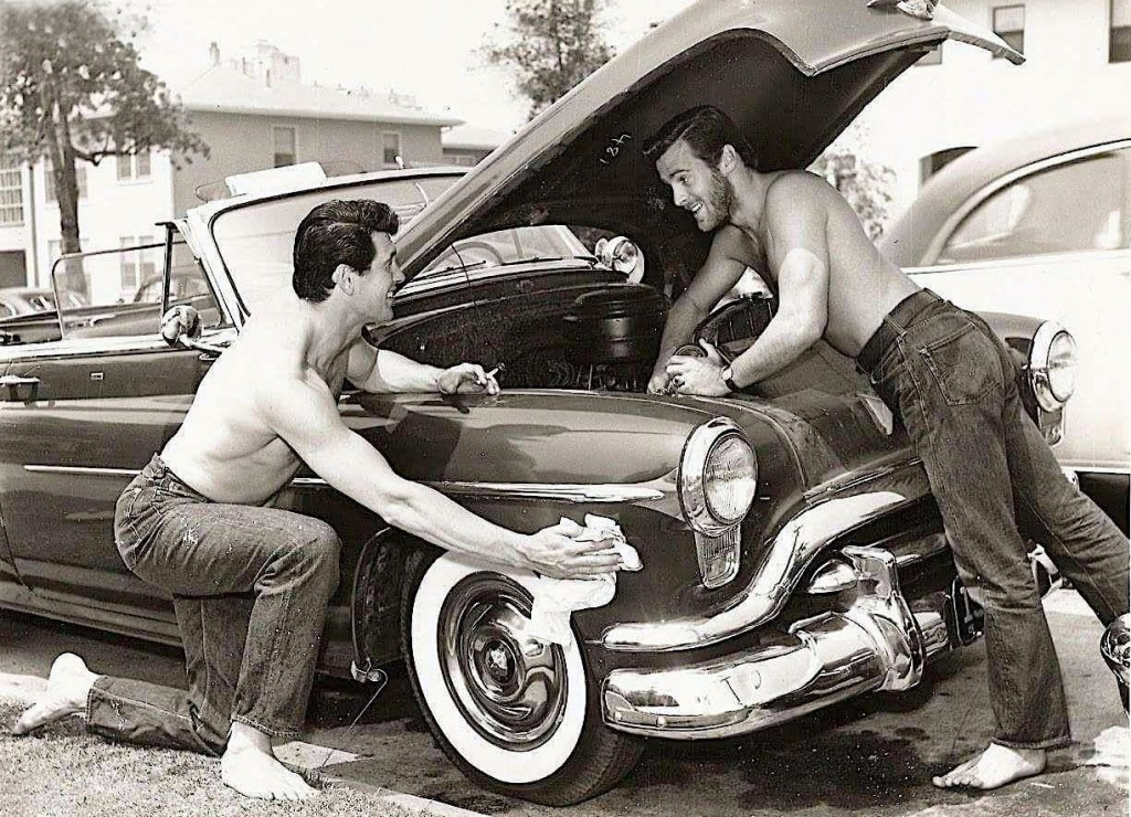 Rock Hudson and his “roommate”, 1952