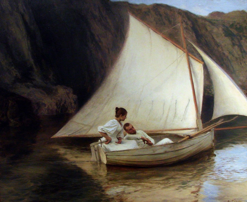 “Le Petit Bateau”, Émile Friant,&nbsp;1895