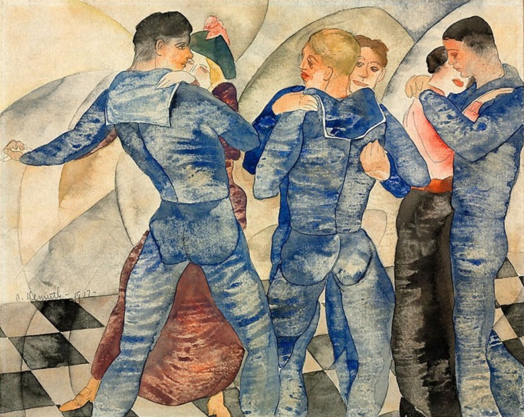 “Dancing Sailors” by Charles Demuth,&nbsp;1917