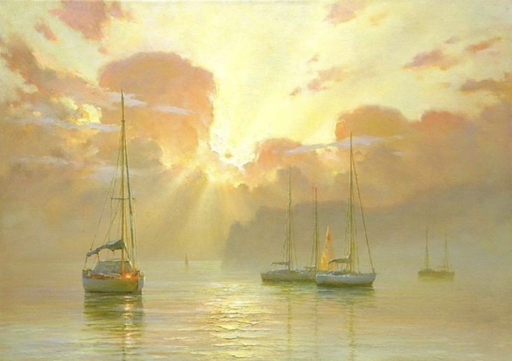 “Fog Over the Sea” by Lars&nbsp;Vald