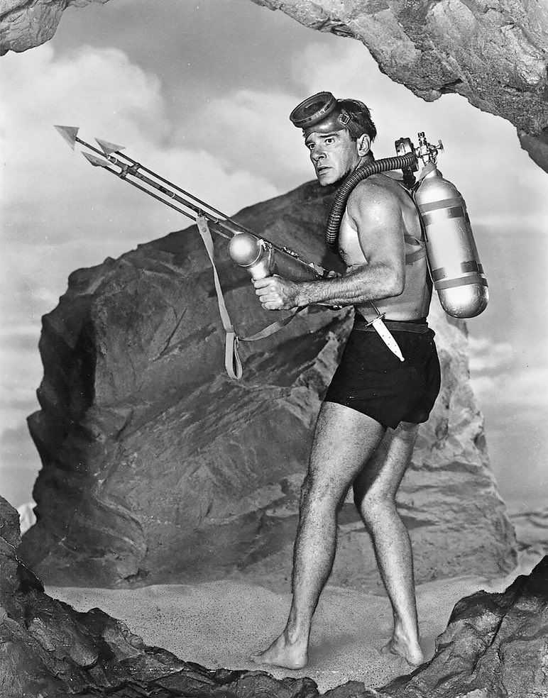Richard Carlson in “Creature From the Black Lagoon”,&nbsp;1950s