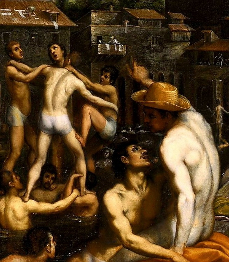Bathers at San Niccolò on the Arno (Italy),&nbsp;1600