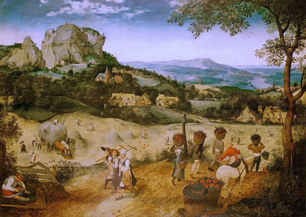 “Haymaking” by Pieter Bruegel the Elder,&nbsp;1565