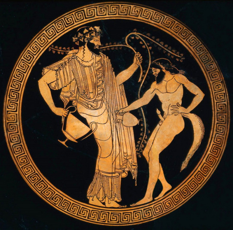 Dionysus and a&nbsp;Satyr