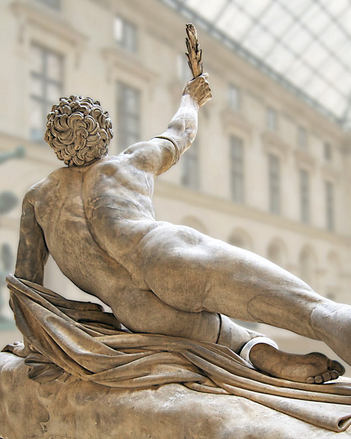 “Le Soldat de Marathon Annonçant la Victoire”, Jean Pierre Cortot,&nbsp;1834