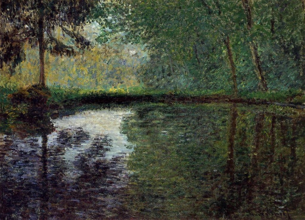 “The Pond at Montgeron” by Claude&nbsp;Monet