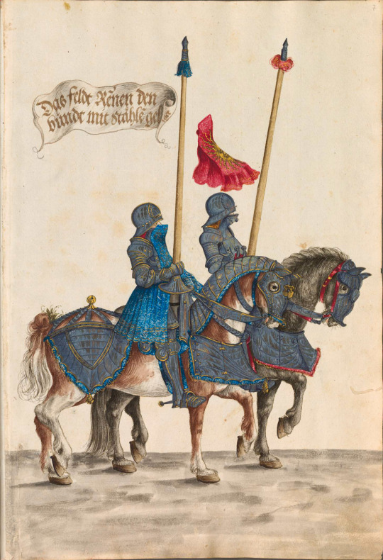 German horsemen, 1500s