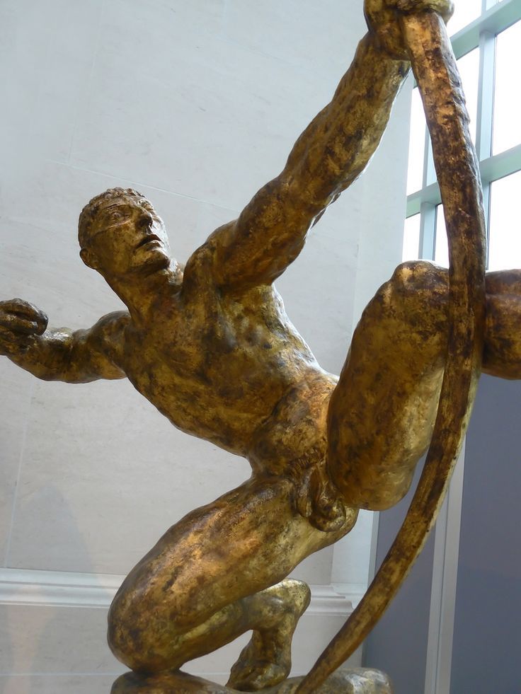 “Herakles the Archer” by Emile-Antoine Bourdelle,&nbsp;1909