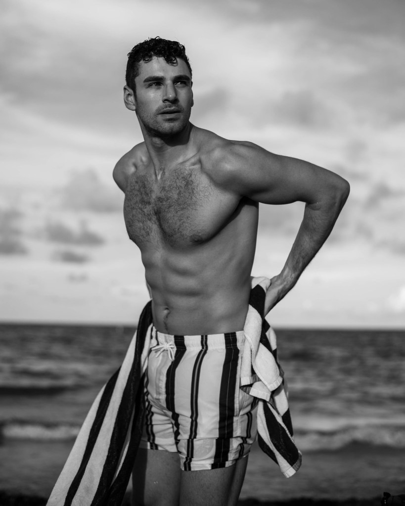 MODEL AT THE&nbsp;BEACH