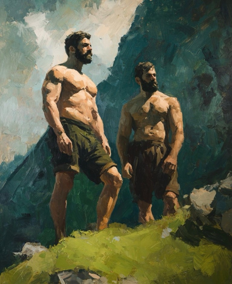Painting by John Gasca | MATTHEW'S ISLAND